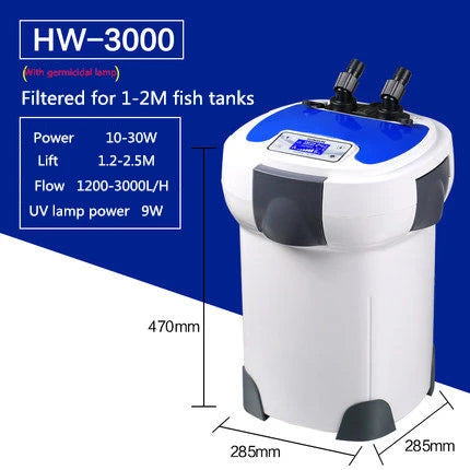 Filtro Externo Sunsun HW-3000 3000l/h + UV