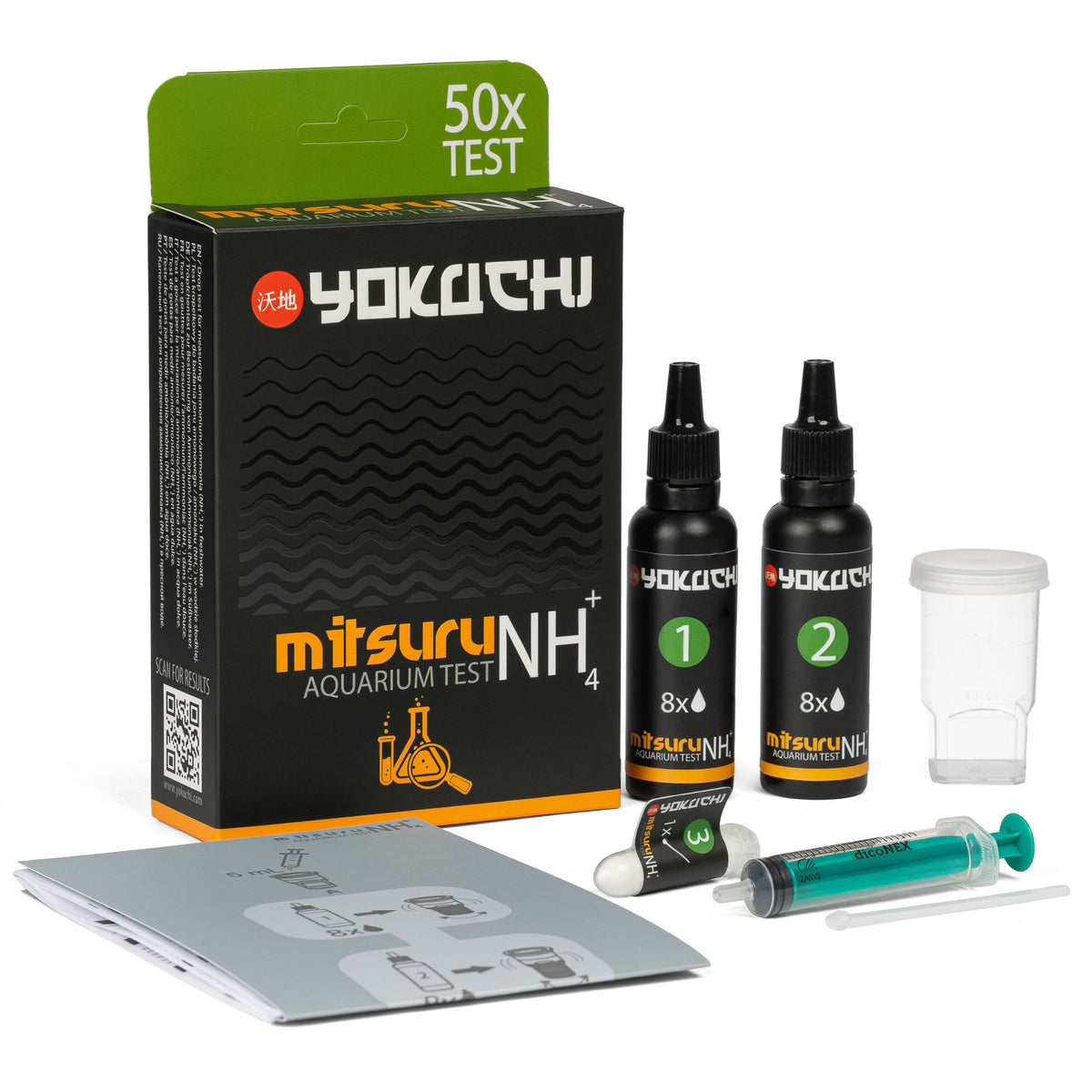 Yokuchi Mitsuru Teste NH4 (Amónia 50x)