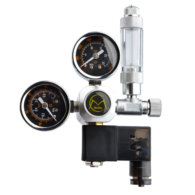 Regulador CO2 C/ Válvula Solenóide