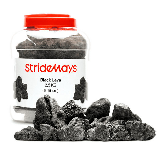 Strideways Black Lava Stone Bottle (2,5Kg)