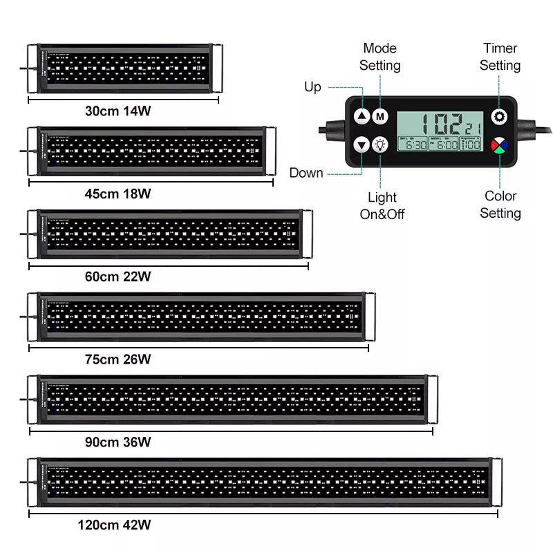Calha LED WRGB Siroka