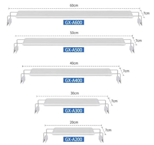 Calha LED Roxin Branco + Azul