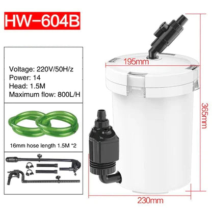 Filtro Externo Sunsun HW-604B 800l/h