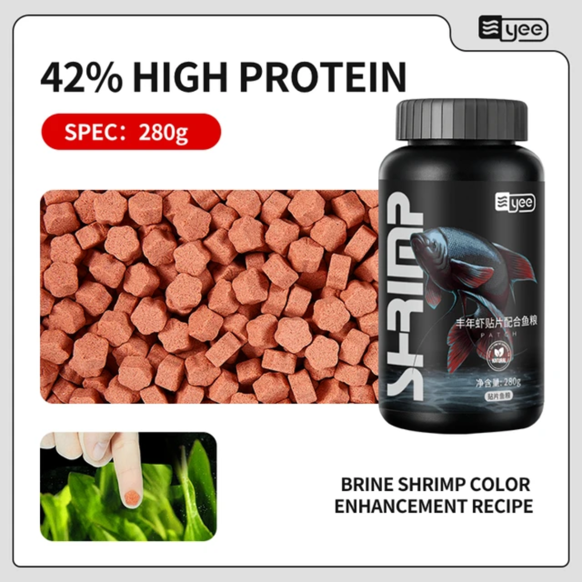 Pastilhas de Artémia YEE (100g/280g)